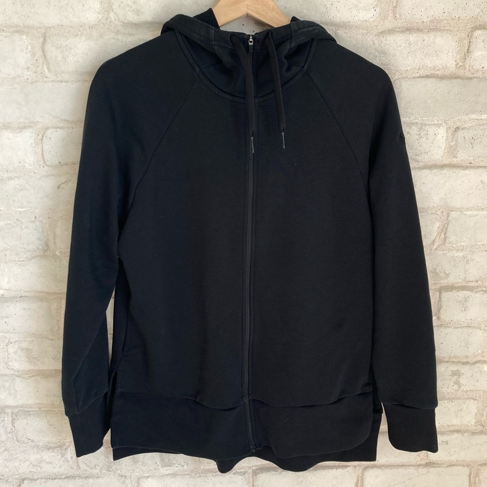 Nike Black Hoodie Sweatshirt Zip-Up Mens Small